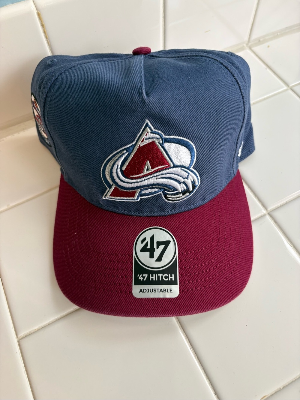 NWT '47 Colorado Avalanche Inaugural Season Vintage Retro Freeze Hitch Hat Cap